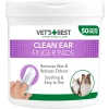 VETS BEST Kedi ve Köpekler için Fındık ve Aloe Vera Özlü Kulak Temizleme Pedi (50li)