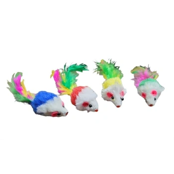 Peluş Kedi Oyun Faresi Küçük Boy