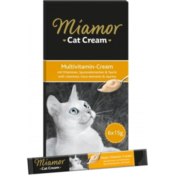 Miamor Cream Multivitamin Kedi Ödülü 6x15gr