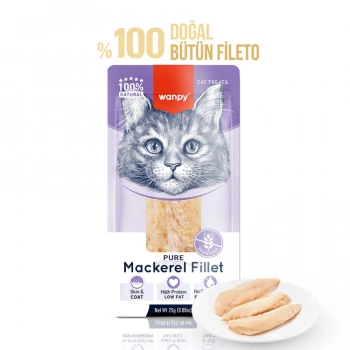 Wanpy Uskumru Fileto Kedi Ödül Maması 25gr