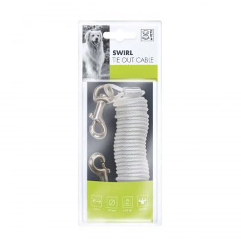 M-Pets Swirl Bahçe Bağlama Halatı 3,6m
