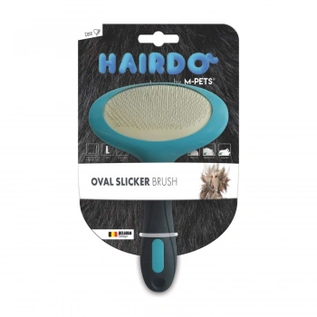 M-Pets Hairdo İnce Telli Oval Köpek Fırçası 12,5x19,5cm [L]