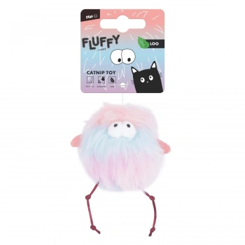M-Pets Fluffy Loo Catnipli Kedi Oyuncağı 10x7x5,5cm (Karışık Renkli)i