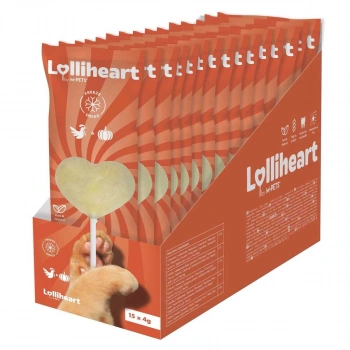 M-Pets Lolliheart Tavuklu ve Bal Kabaklı Lolipop Kedi Ödül Maması 4gr (15li)