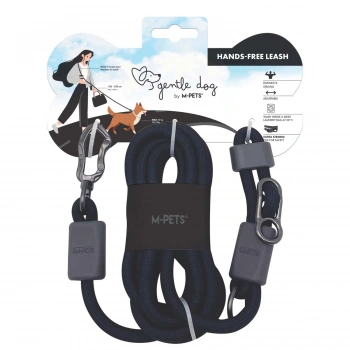 M-PETS GENTLE DOG FONKSİYONEL GEZDİRME TASMA BLACK