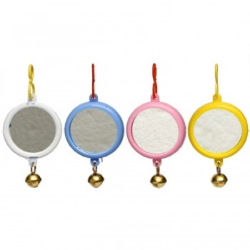 Birdlife Yuvarlak Zilli Ayna Kuş Oyuncağı