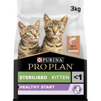 Pro Plan Somonlu Kısırlaştırılmış Yavru Kedi Maması 3kg