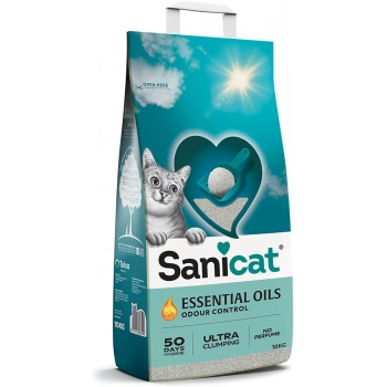 Sanicat Essential Oils Yasemin Kokulu Kedi Kumu 10 Kg