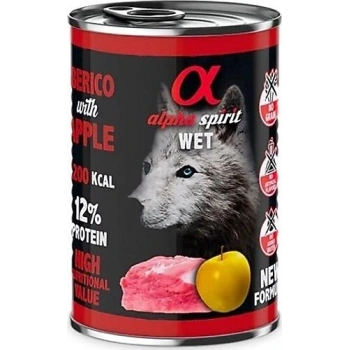 Alpha Sprit %93 Et İberia Pork&Sarı Elma Köpek Konservesi 400 Gr