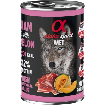 Alpha Sprit %93 Et Jambon&Kavun Köpek Konservesi 400 Gr