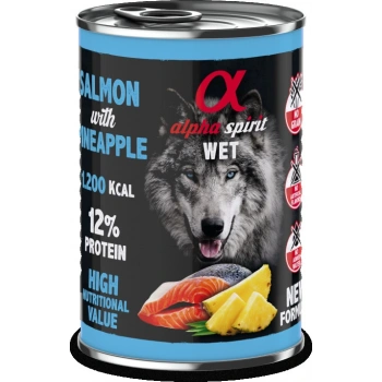 Alpha Sprit %93 Et Somon&Ananas Köpek Konservesi 400 Gr