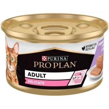 Pro Plan Delicate Hindili Ezme Yetişkin Kedi Konservesi 85gr