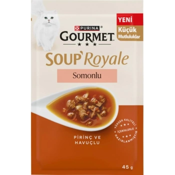 Gourmet Soup Royale Somonlu Kedi Çorbası 45 Gr