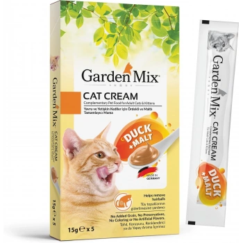 Garden Mix Ördek+Malt Kedi Kreması 15gr*5