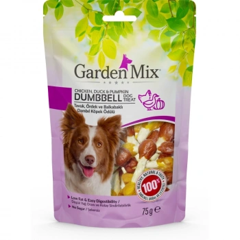 Garden Mix Tavuk Ördek Ve Balkabaklı Dambıl Köpek Ödülü 75gr