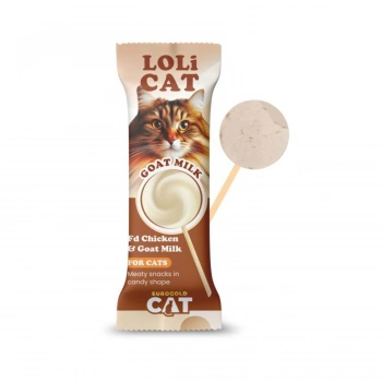 EuroGold Loli Cat FD Kedi Ödülü Keçi Sütlü 1,5 Gr LoliPop