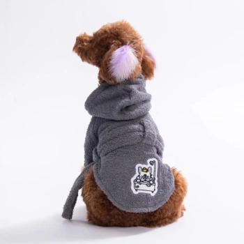 Pawstar Grey Pattaya Bornoz S/M Size