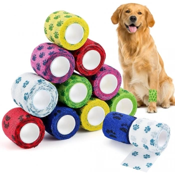 Köpek Pati Bandajı/Kendinden Yapışkanlı