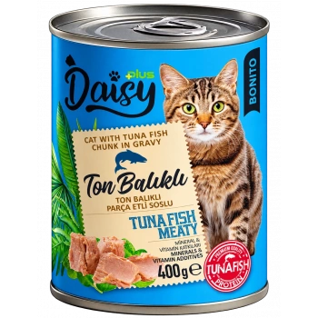 Daisy Plus Bonito Ton Balıklı Kedi Konservesi 400 Gr