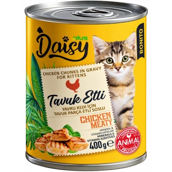 Daisy Plus Bonito Chicken Kitten Canned Food 400G