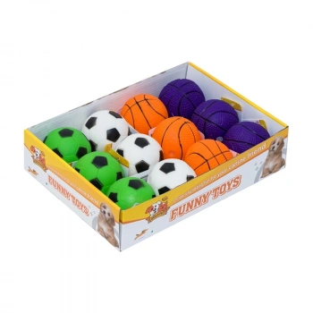 Eastland 12li Plastik Top Seti Çap 7 Cm