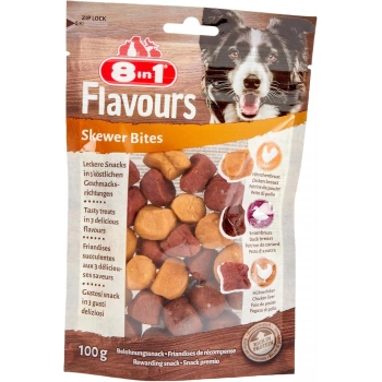 8in1 Flavours Skewer Bites Köpek Ödülü 100g