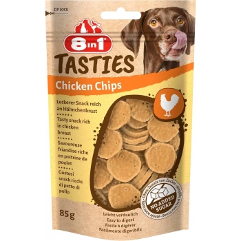 8in1 Tasties Chicken Chips Tavuk Cipsi Köpek Ödülü 85 Gr