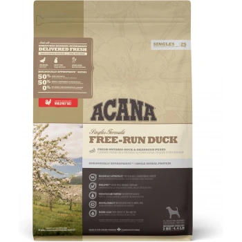 Acana Free-Run Duck Ördekli Tahılsız Köpek Maması 2 Kg