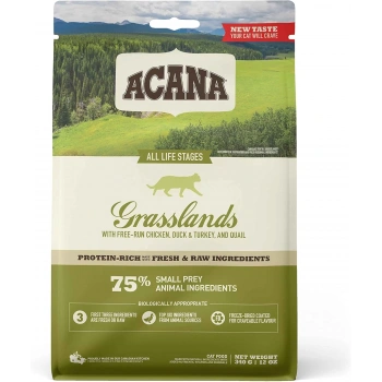 ACANA Grasslands Kedi Maması 1,8kg - Tüm ırk ve yaşam evreleri için