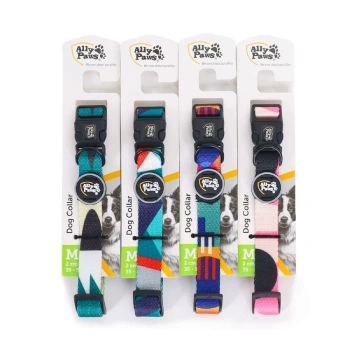 Ally Paws Dog Collar Medium 2Cmx35-50Cm