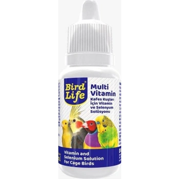 Birdlife Kafes Kuşları için Multivitamin