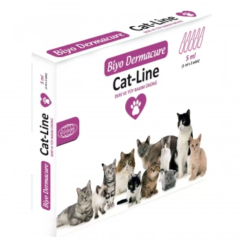 Biyoteknik Biyo Dermacure Cat-Line Deri ve Tüy Bakım Ürünü