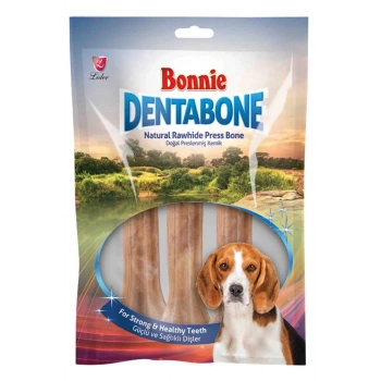 Bonnie Dentabone Naturel Press Köpek Ödül Kemiği 3lü