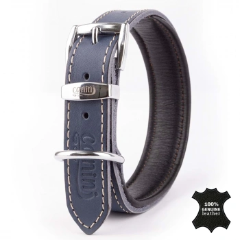 Canini Analin Deri Laci Köpek Tasması 4 Cm 54-64 Cm XL