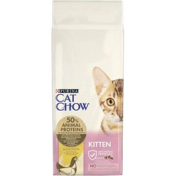 Cat Chow Kitten Tavuklu Yavru Kedi Maması Açık 1 Kg