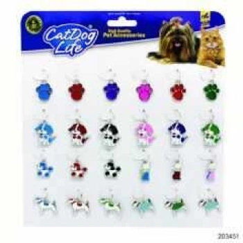 Cat/Dog Life Kedi ve Köpek için Figürlü Zilli Tag Aksesuar