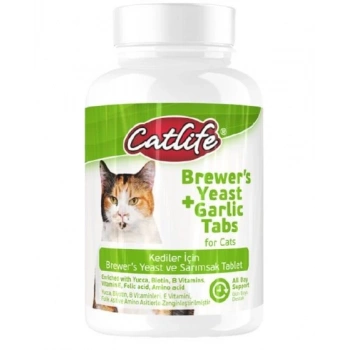 Catlife Brewers Yeast Sarımsaklı Tablet 150tabs