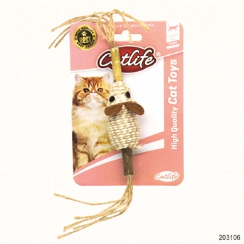 Catlife İpli Fare Kedi Oyuncağı 32cm