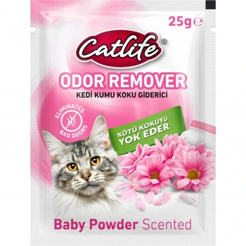 Catlife Kedi Kumu Koku Giderici Bebek Pudralı 25 gr 15li