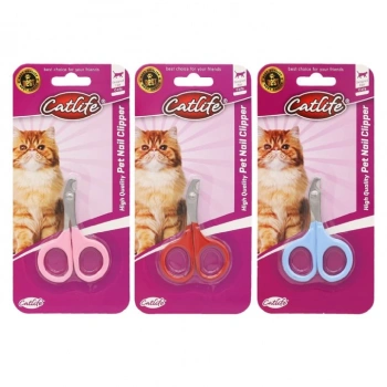 CATLİFE KEDİLER İÇİN TIRNAK MAKASI 8X5,5CM MİX