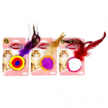 CATLİFE KEDİLER İÇİN TÜYLÜ GÖKKUŞAĞI OYUNCAK