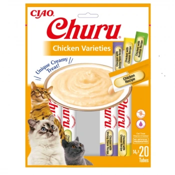Churu Cream Tavuk Çeşitleri Kedi Ödül Kreması 20x14 gr