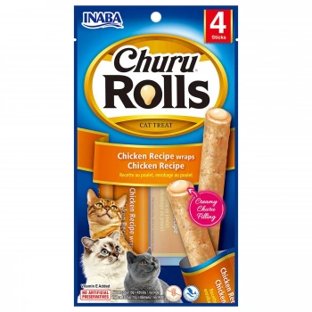 Churu Rols Sticks Tavuk Sargılı Kedi Ödül Maması 4x10 GR.