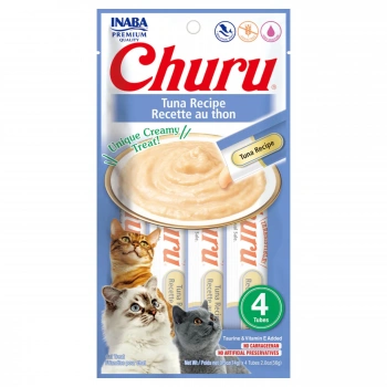 Ciao Churu Cream Ton Balıklı Kedi Ödül Kreması 4 x 14 Gr