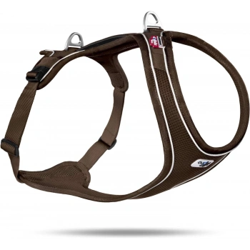 CURLI BELKA COMFORT HARNESS BROWN XL