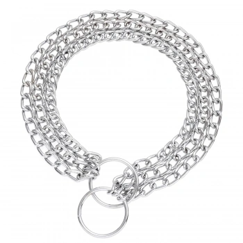 DOGLİFE KÖPEKLER İÇİN 3 SIRA BOYUN ZİNCİRİ 2,5MMX60CM