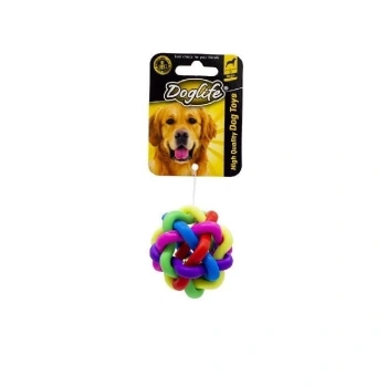 Doglife Plastik Coloured Ball (M)