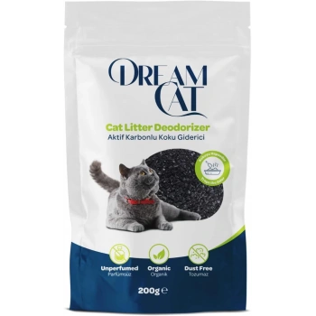 Dreamcat Aktif Karbonlu Kedi Kumu Koku Giderici 200 gr