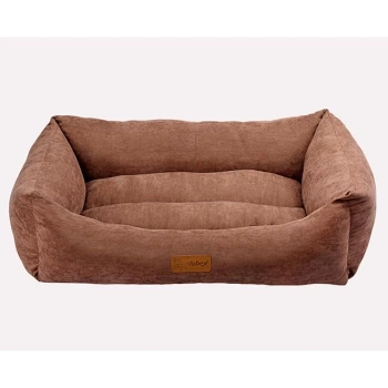 Dubex Cookie Kedi Köpek Yatağı Kahverengi Large 95x75x22 cm