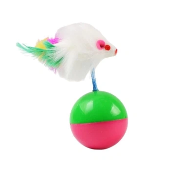 Fareli Hacıyatmaz Kedi Oyuncağı